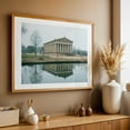 thumbnail image 4 of The Parthenon, Nashville - Nashville Tennessee Photography Architecture Oak Framed Wall Art Print 5 x 7 inches, 4 of 6