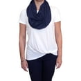 thumbnail image 2 of LK Baby Infinity Nursing Scarf Breastfeeding Cover Ultra Soft Breathable (Grey/Navy), 2pk, 2 of 11