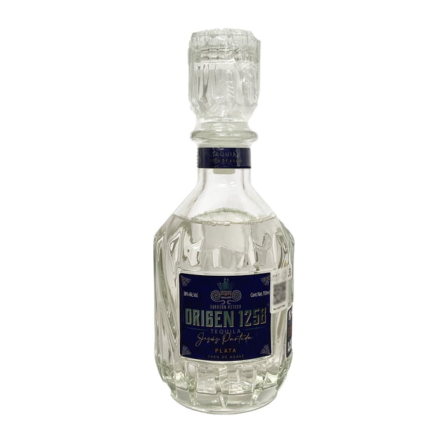 Tequila Corazón Azteca Origen 1258 Plata 750 Ml Corazón Azteca Plata