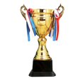 thumbnail image 1 of Trofeo de metal Premios ganadores Recompensas Trofeos de primer lugar Premio Copa de trofeos 43cm, 1 of 9