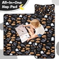 thumbnail image 4 of Halloween Autumn Pattern Toddler Nap Mats for Kids Preschool,50"x20" Sleeping Mat Bag or Kids,Toddler Sleeping Bag,Toddler Nap Mat or Daycare, 4 of 6