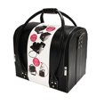 thumbnail image 4 of Sac fourre-tout pliable UNIQUE CREATIV pour couture et loisirs créatifs — 30 × 20 × 22 cm, organiseur cantilever, aspect similicuir, 4 of 13