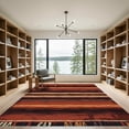 thumbnail image 2 of ODIKA 4'x6' Machine Washable Non-Slip Area Rug, Distressed Rust High Traffic Rug, Brown, 1116592, 2 of 7