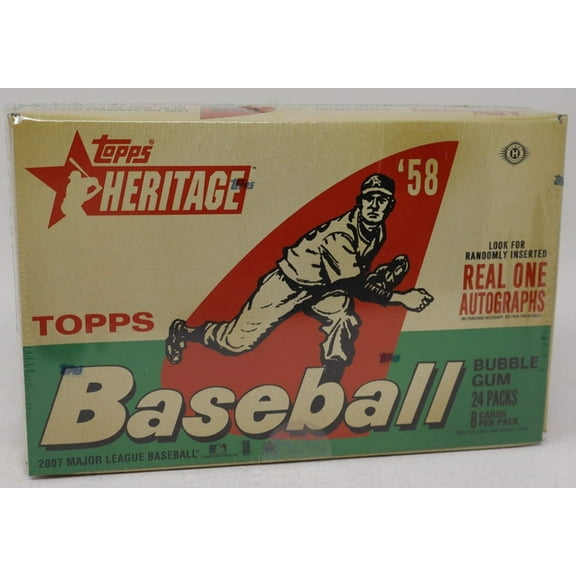 2007 Topps Heritage Baseball Box (Hobby) (24/8)
