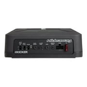 Kicker Wireless Compact Powered Car Subwoofer, Black, 8