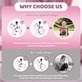 thumbnail image 5 of WondeRides Ride on Unicorn Horse White Pony Cycle Toy Size 4 for 4-9 Years, 36 Inch Height Riding Pony Unicorn with Wheels Mechanical Walking Rocking Animal as Birthday Gifts for Children M432-1, 5 of 7