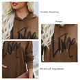 thumbnail image 4 of Vestido Con Capucha, Sudadera Informal Con Bolsillo Y Cordón Suave Para Fiestas De Vacaciones Para La Vida Diaria ANGGREK Otros, 4 of 6