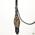 thumbnail image 4 of HILASON Western Horse Headstall American Leather Brown, 4 of 4