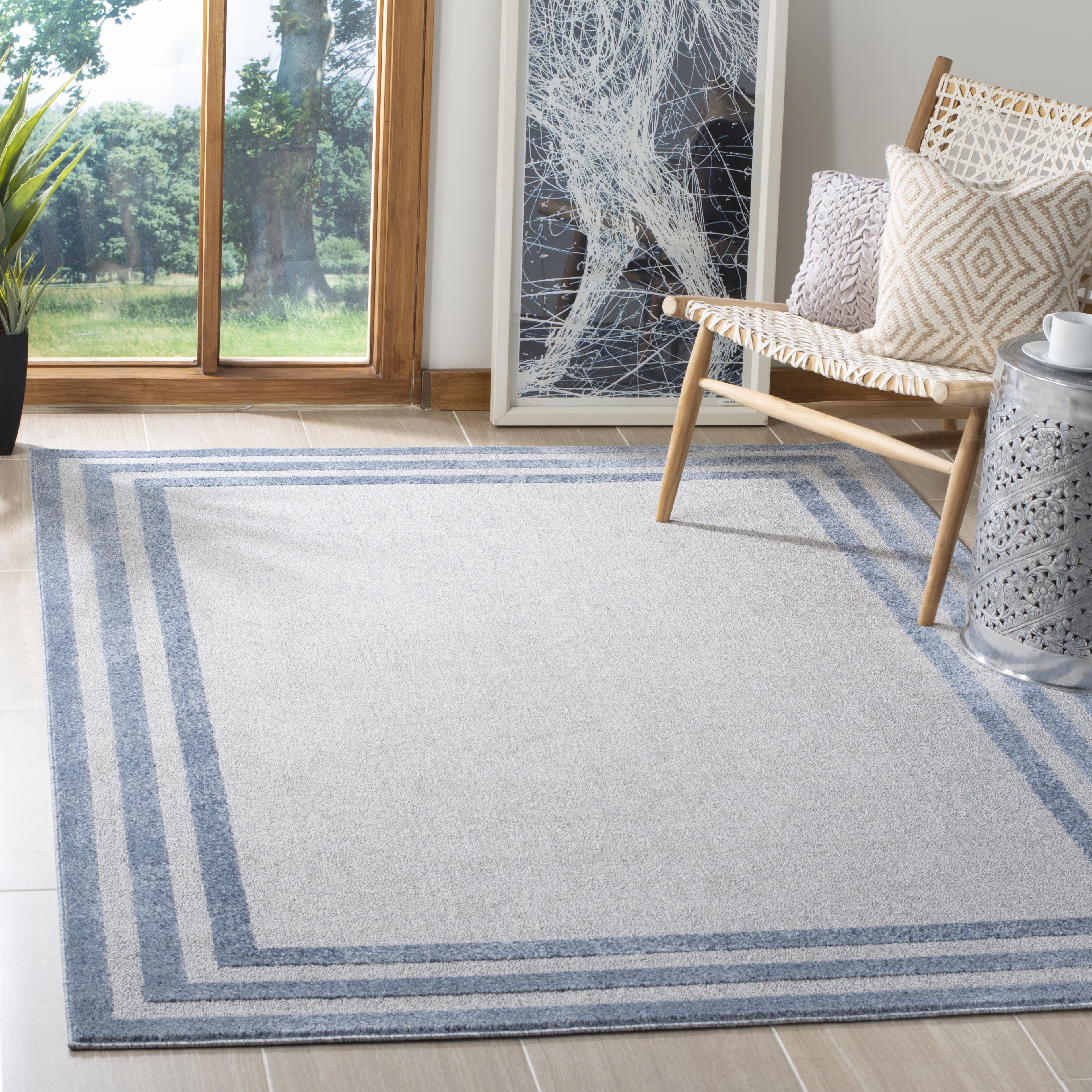 Safavieh Harbor Alton Solid Bordered Area Rug or Runner