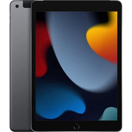 Restored APPLE IPAD 10.2" 9TH GEN 64GB WIFI + CELLULAR MK663LL/A - SPACE GRAY (Refurbished)
