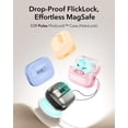 thumbnail image 3 of ESR - Funda para AirPods Pro (2023/2022/2019, 2ª/1ª generación), Compatible con Airpods Pro 2 (Cable USB-C/Lightning), MagSafe Ready, Cerradura de tapa magnética, Cubierta de protección contra caídas, 3 of 5