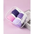 thumbnail image 5 of Micebay Travel Containers for Toiletries 4 Pack, TSA Approved Travel Size Toiletries, Travel Size Containers, With Clear Bag Leak Proof Silicone Jars, Travel Essentials Creams Jars Carrying Small Ite, 5 of 16