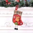 thumbnail image 4 of Herramienta para hornear galletas de fondant tridimensional con temática navideña con juego de sellos de émbolo, pan de jengibre para niño/niña, muñeco de nieve, Papá Noel, árbol de Navidad, reno,, 4 of 5