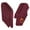 Burgundy, variant on Women Scrub Set V-Neck Medical Scrub Tops and Drawstring Pants - Pack of 6 Set (Black, Small)