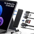 thumbnail image 1 of Estación de acoplamiento Yeemie Pro Surface Pro 12 4K HDMI USB3 100W, 1 of 9