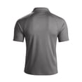 thumbnail image 5 of Men Polo Shirts Casual Short Sleeve Quick Dry Collared Golf Shirt summer Performance Pique Athletic T-Shirts Light Gray XXXL, 5 of 5