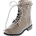 thumbnail image 3 of Mango-21k Little Girls New Knee High Flat Riding Boots Shoes Taupe 3M Little Kid, 3 of 4