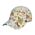 thumbnail image 6 of Lsque Dogs Funny Pets Baseball Cap Trucker Low Profile Hat Golf Dad Hat Adjustable Original Classic Unconstructed Plain Cap Men Women, 6 of 9