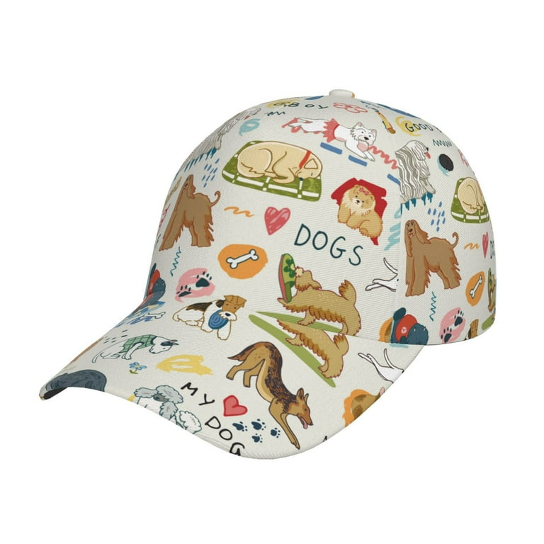 Funny Vintage Embroidered Baseball Cap - Low Profile Dad Hat For Men & Women Adjustable