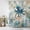 Beige Blue, variant on Shower Curtains for Bathroom, Ocean Turtle Waterproof Fabric Shower Curtain, Coastal Nautical Coral Starfish Blue Decorative Bathroom Curtain for Bathtub, 36"x72", No Hooks Included