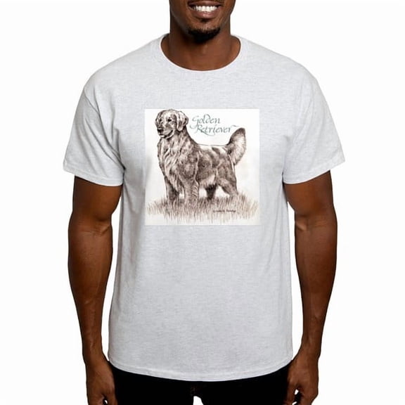 CafePress - Adultgolden_Cafefinal Light T Shirt - Men's Classic Cotton T-Shirts