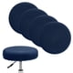 thumbnail image 1 of Uxcell 4-Pack Fundas Redondas para Taburetes de Bar, para Cojín de Taburete de Terciopelo Lavable de 12-14 Pulgadas con Bandas Elásticas [Azul Marino], 1 of 7
