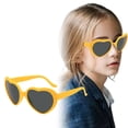 thumbnail image 3 of 24 Lunettes de Soleil en Forme de Cœur, Métal, 4 Types, pour Accessoires de Fête, Fête d'Été, Réutilisables, Design Amusant, 3 of 5