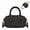 Black, variant on Women's Retro Bowler Handbags Minimalist Small Top Handle Purse Satchel Crossbody Shoulder Purse Cute Ladies Handbags for Work,Brown