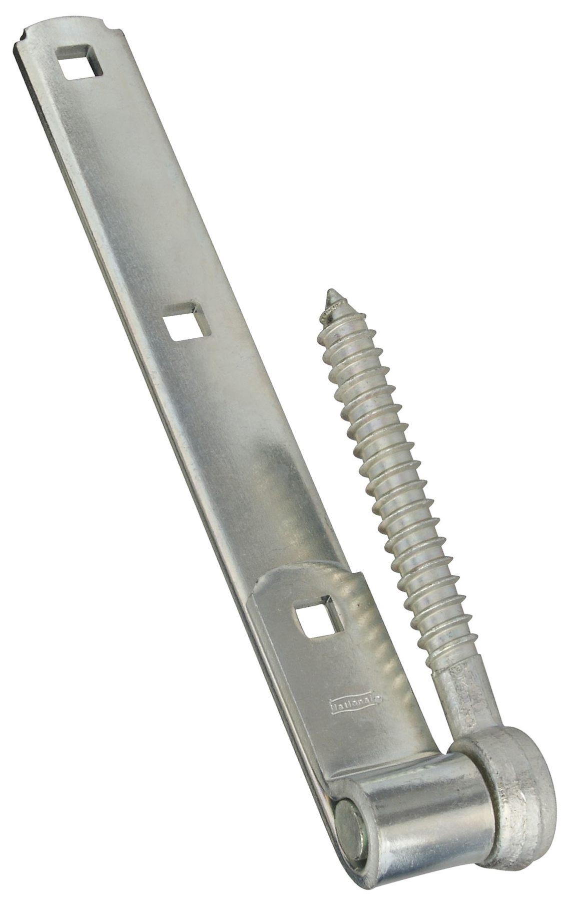 National Hardware N129726 10" Zinc Plated Screw Hook/Strap Hinges 2