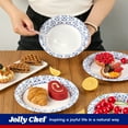 thumbnail image 6 of JOLLY CHEF Disposable Paper Bowls,Strong,Soak Proof,Microwave Safe,20 oz,Patterned,150 Count, 6 of 8