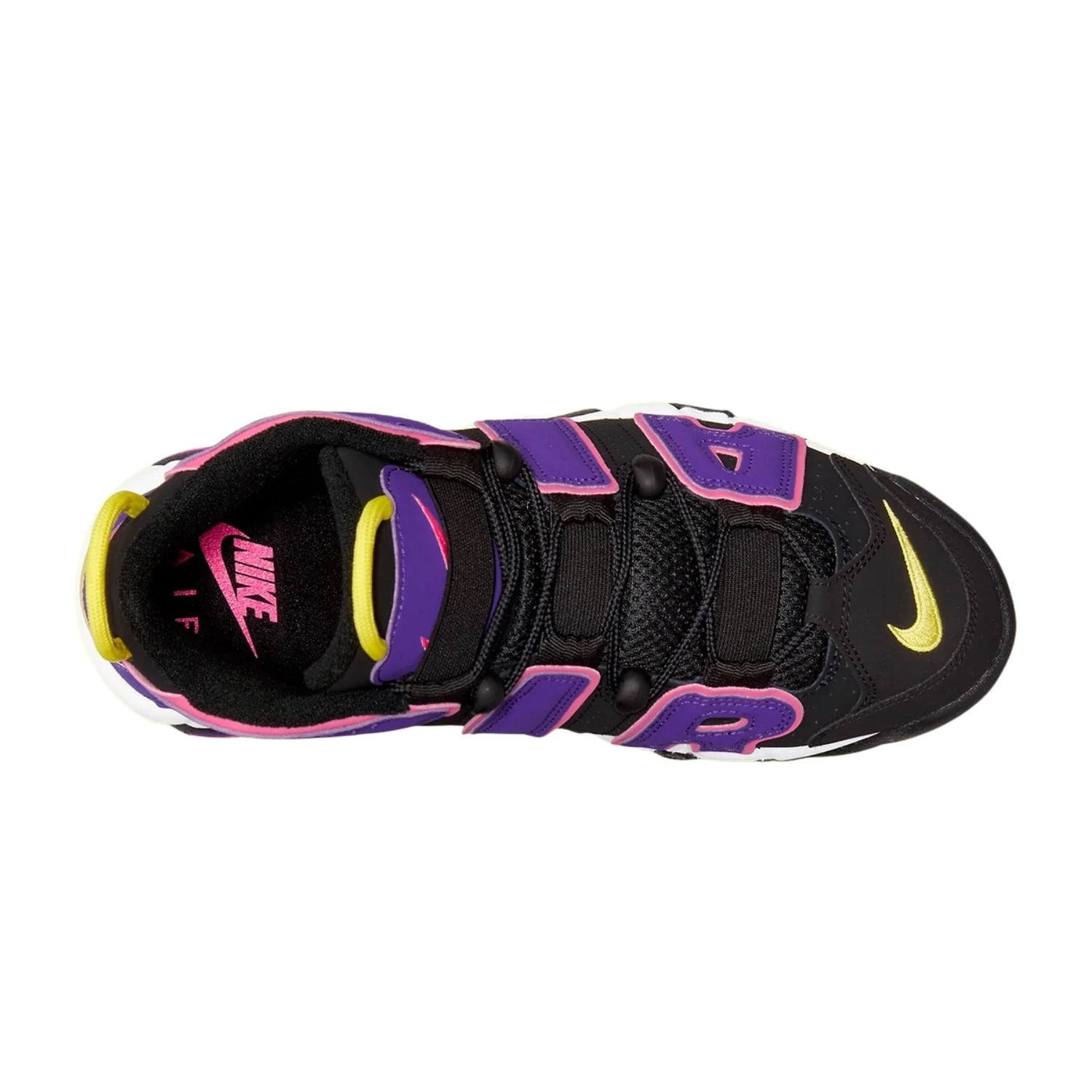 uptempo purple and black