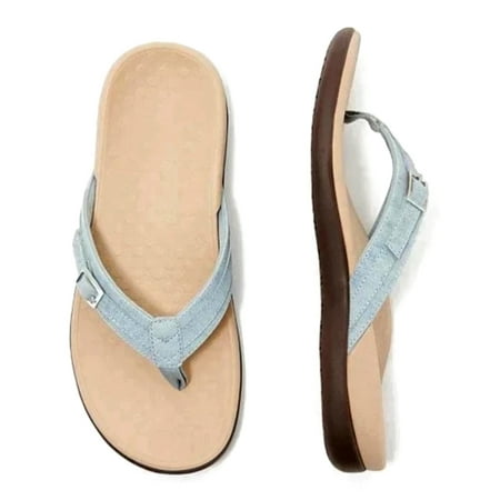 

Summer Orthopedic Sandals for Women Girls Non Slip Sole Flip Flops Summer Beach Supply