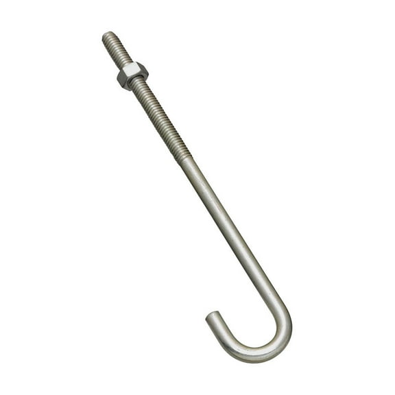 National Hardware N232-934 2195 J Bolts in Zinc, 5/16" x 7"