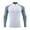 White, variant on Men's Dry Long Sleeve Compression Workout Running Shirts Zip Athletic Lightweight Color Block T Shirt Gym Tops