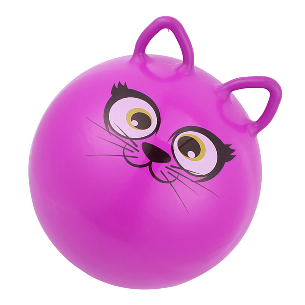 18" Jump Bouncing Space Hopper Hopping Ball Kids Outdoor Toy Inflatable Bouncer 