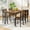 Brown, variant on LinkRomat Farmhouse Dining Table Set for 4, Kitchen Table and Chairs for Dining Room, Small Spaces, Easy Assembly & Sturdy, Gray