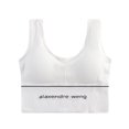 thumbnail image 2 of Womens Bras U-shaped Sports Bra Without Steel Ring Yoga Bra Comfortable Bras for Women White S, 2 of 5
