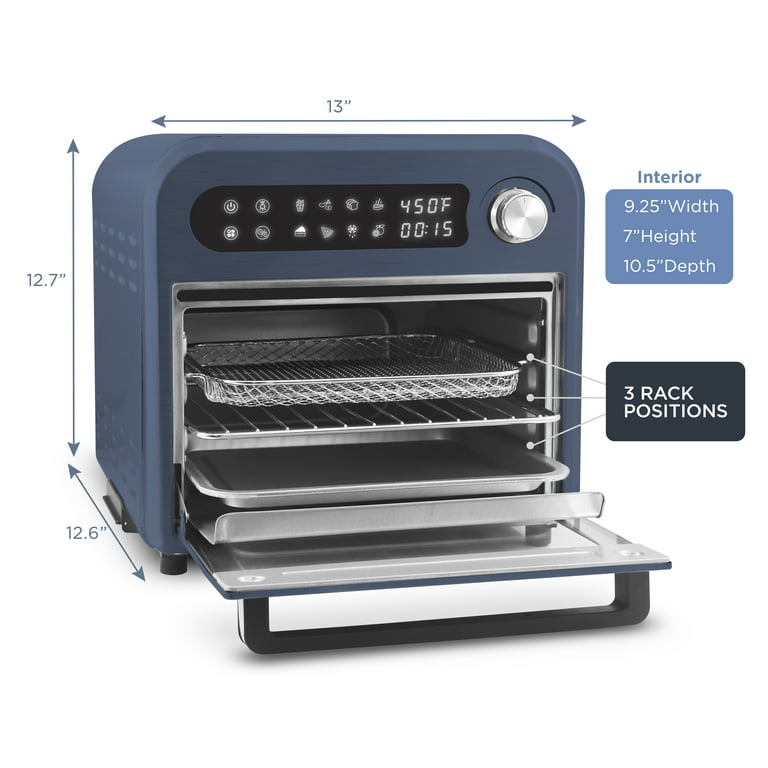 Elite Gourmet Infinite-Use Air Fryer Oven - Slate Blue, 1 ct - Fry's Food  Stores