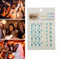 thumbnail image 5 of Unique Bargains 1 Pc Irregular Face Rhinestone Stickers for Concert Blue, 5 of 5