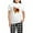 With Checker Pant, variant on CafePress - Pomeranian Head Dog Art Women's Light Pajamas - Women's Short Sleeve Print T-Shirt and Pants Light Cotton Pajama Set
