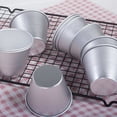 thumbnail image 3 of Billuyoard Moldes asequibles y ecológicos de acero inoxidable, 8 Uds., para taza para hornear, molde para hornear sostenible Herramientas y accesorios para hornear M-B00, 3 of 6