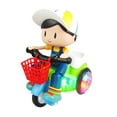 thumbnail image 4 of FUTUREORYY MultiFunctional LED Tricycle Toy for Playing with Music and Various Riding Styles, Plastic,, 4 of 8