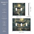 thumbnail image 2 of Yayeee Toggle Light Switch Wall Plate 2-Gang 4.56"x4.48" Decorative Outlet Cover, Whale and Moon, 2 of 7