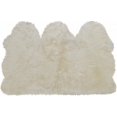 thumbnail image 1 of homeroots home decor 388534 3' x 5' Golden Natural Sheepskin Area Rug, 1 of 1