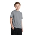 thumbnail image 4 of Sport-Tek Youth PosiCharge RacerMesh Tee-M (Silver), 4 of 5