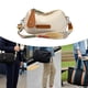 thumbnail image 5 of Bolso bandolera para mujer, moderno, de gran capacidad, portátil, para exteriores. Beige Blanco, 5 of 9