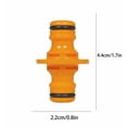 thumbnail image 2 of Double Male Hose Connectors Extender Plastic for Garden Hose Pipe Connection, 2 of 3