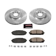 thumbnail image 3 of PowerStop Front Z23 Evolution Sport Carbon-Fiber Ceramic Brake Pad and Drilled & Slotted Rotor Kit Fits: JEEP Select Models K6540, 3 of 10