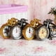 thumbnail image 2 of Reloj despertador de cuarzo de estilo antiguo de lujo, modelo de motocicleta, regalo único para niños amantes del motor (dorado), 2 of 3