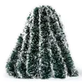 thumbnail image 3 of 2/20M Cintas de oropel navideñas Guirnalda de cinta de caña verde Colgante de árbol de Navidad Adornos de corona de cinta Decoración de fiesta para el hogar, 3 of 5